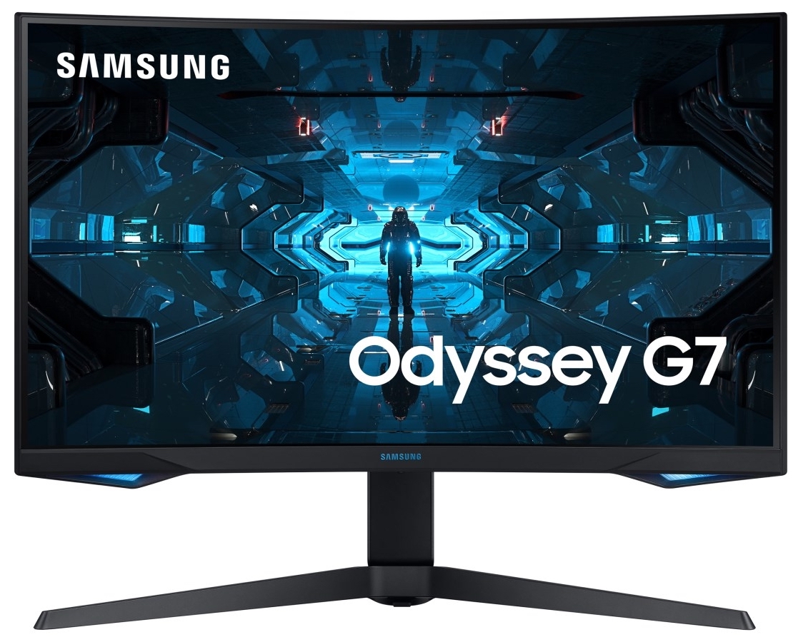 Samsung Odyssey 27-inch G75T Curved QLED QHD Gaming Monitor